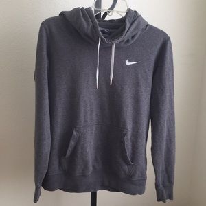 Nike turtle neck hoodie